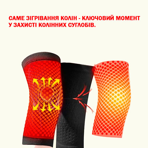 Самогріючі наколінники